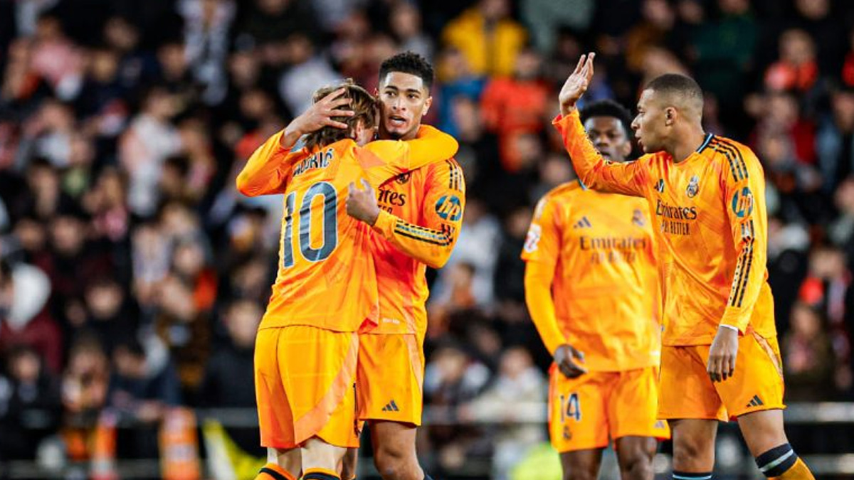 ভ্যালেন্সিয়াকে ২-১ গোলে হারিয়েছে রিয়াল মাদ্রিদ